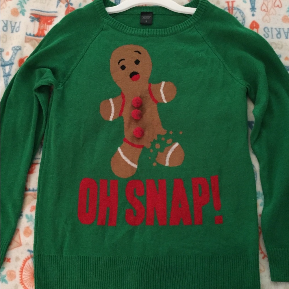 Oh Snap! Christmas Sweater